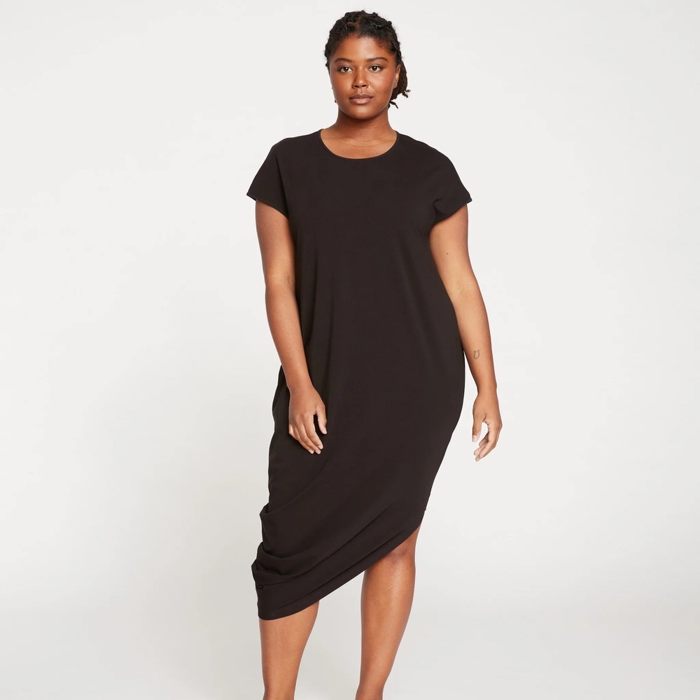 Universal Standard Iconic Geneva Dress XS (10-12) in Black